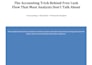 write accounting, bookkeeping and corporate finance articles